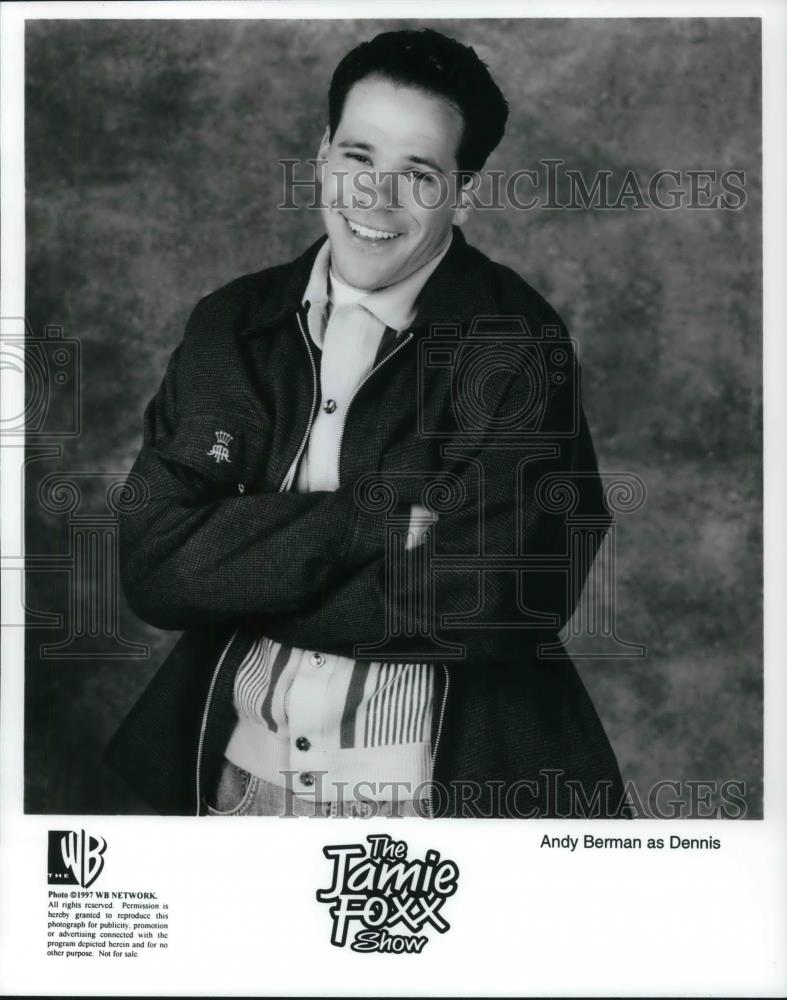 1997 Press Photo Andy Berman stars as Dennis on The Jamie Foxx Show - cvp24434 - Historic Images