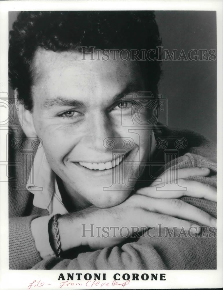 1986 Press Photo Antonio Corone - cvp23392 - Historic Images