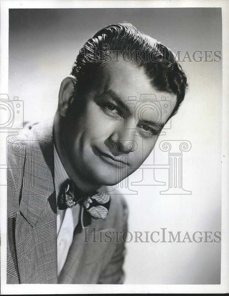 1945 Press Photo John Reed King Emcee Give And Take - cvp26617 - Historic Images