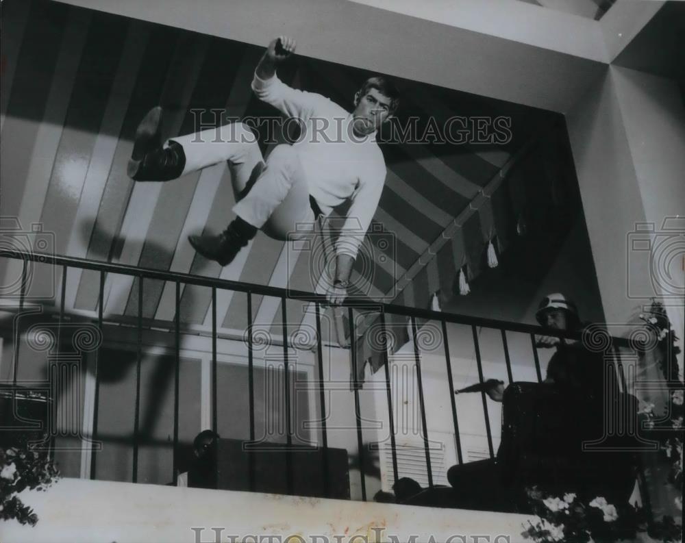1966 Press Photo James Coburn stars in In Like Flint - cvp20380 - Historic Images