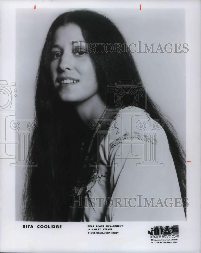 Press Photo Rita Coolidge Musical Artist - cvp23376 - Historic Images