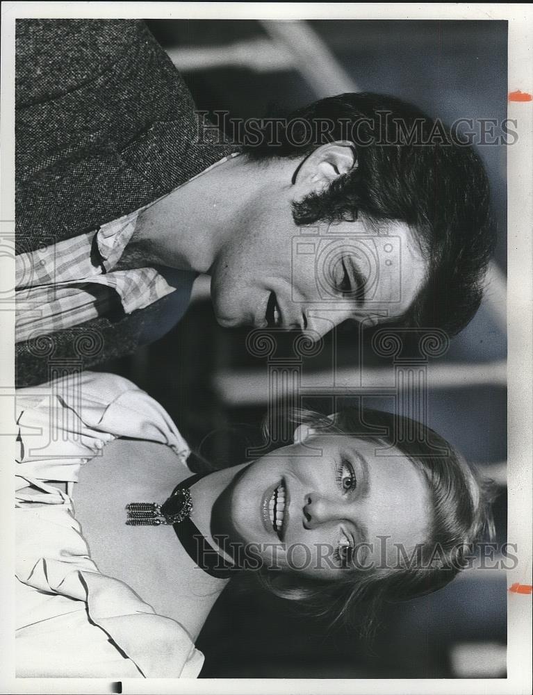 1978 Press Photo Jeanne Lange & Brad Davis in What Really Happened to Class '65 - Historic Images