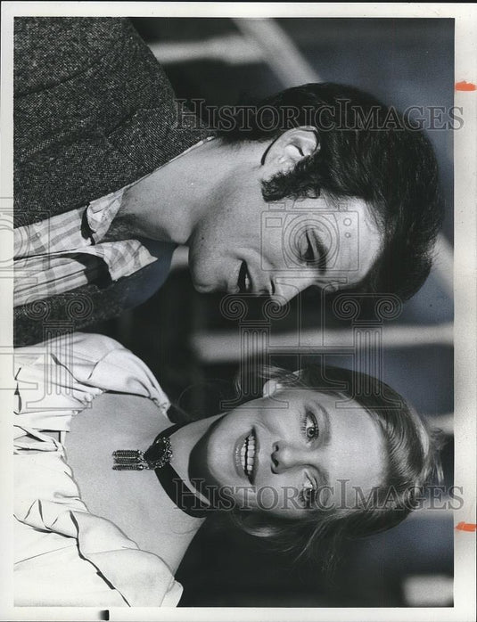 1978 Press Photo Jeanne Lange & Brad Davis in What Really Happened to Class '65 - Historic Images