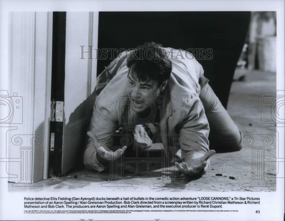 1991 Press Photo Dan Akroyd as Det. Ellis Fielding in Loose Cannons - cvp23102 - Historic Images