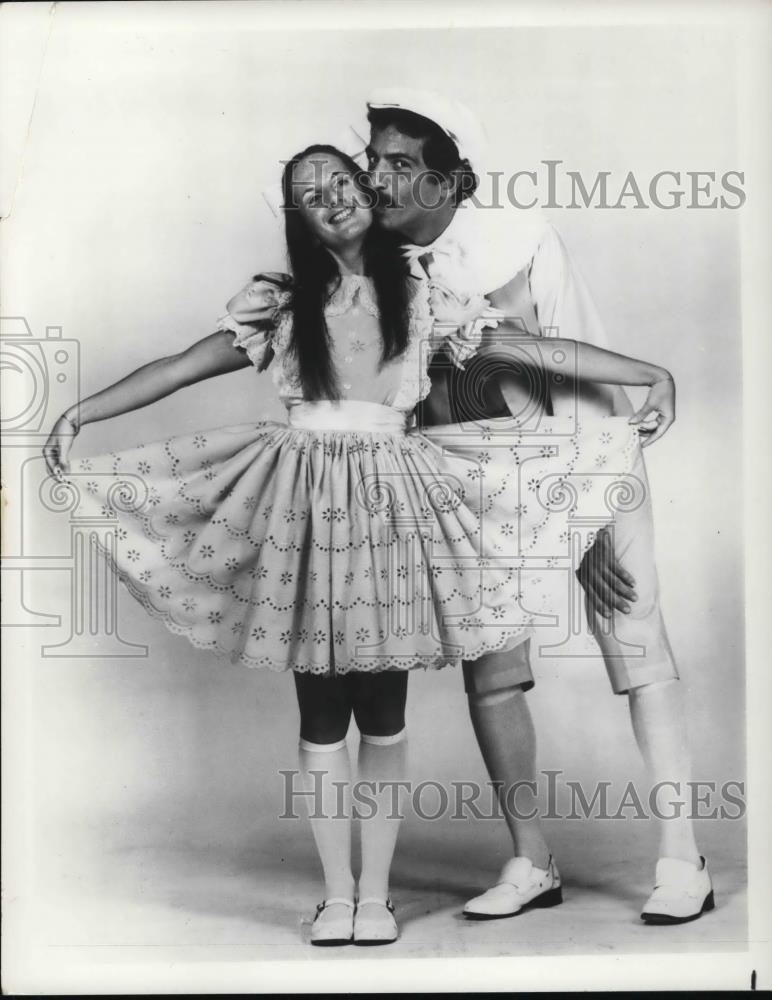 1978 Press Photo Patricia Alexander Peter Spinicelli Oh Calcutta - cvp24868 - Historic Images