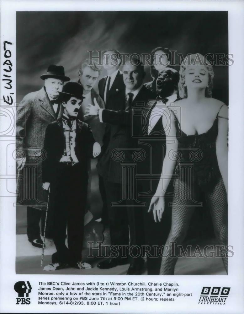 1993 Press Photo Winston Churchill stars in Fame in the 20th Century - cvp20447 - Historic Images