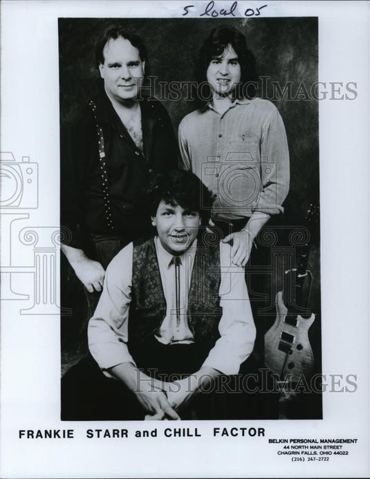 1991 Press Photo Frankie Starr and Chill Factor - cvp27797 - Historic Images