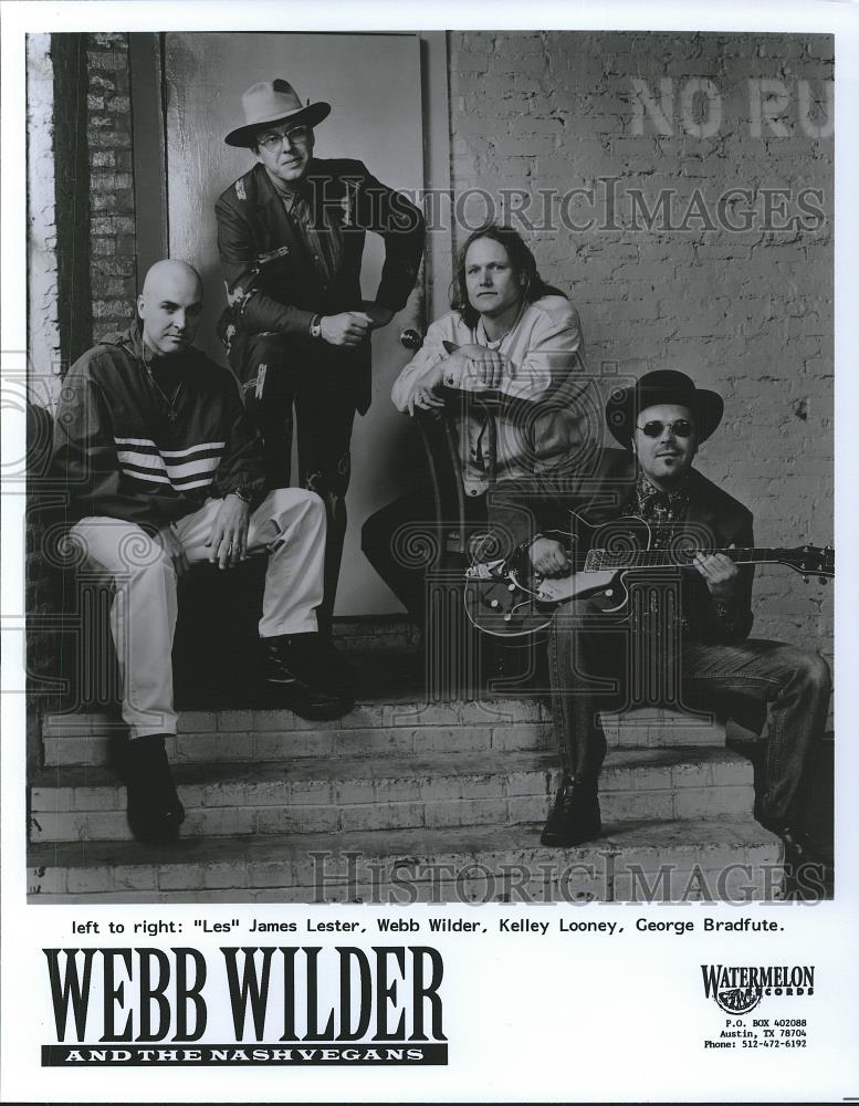 1995 Press Photo Webb Wilder and The Nash Vegans - cvp26460 - Historic Images