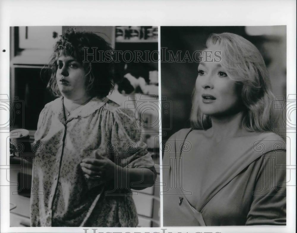 1995 Press Photo Meryl Streep and Goldie Hawn in Death Becomes Her - cvp23148 - Historic Images