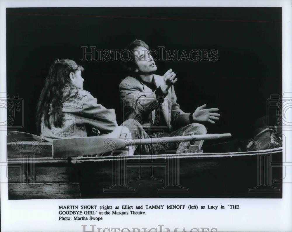 1993 Press Photo Martin Short and Tammy Minoff in THE GOODBYEGIRL - cvp23865 - Historic Images