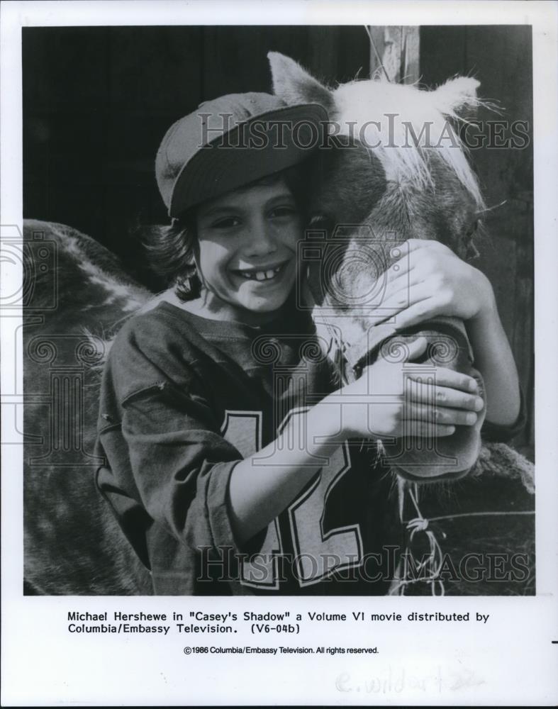 1990 Press Photo Michael Hershewe in Casey's Shadow - cvp28020 - Historic Images