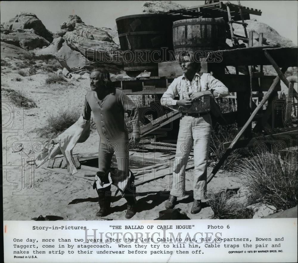 1970 Press Photo The Ballad of Cable Hogue - Historic Images
