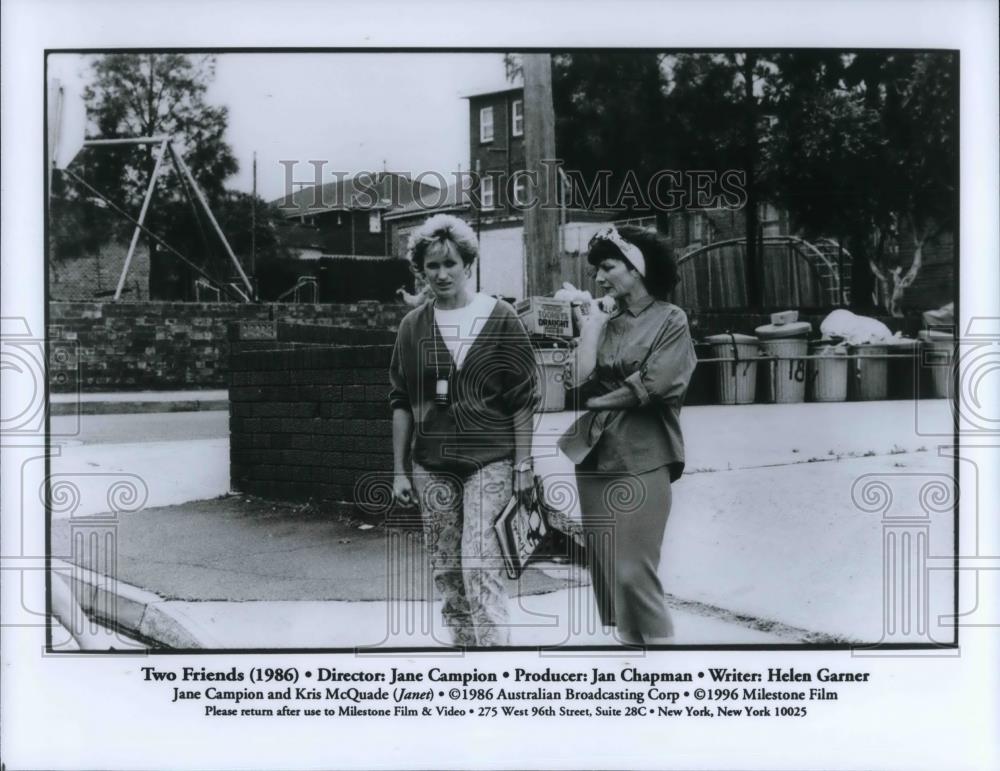 1996 Press Photo Jane Campion & Kris McQuade in Two Friends - cvp23010 - Historic Images