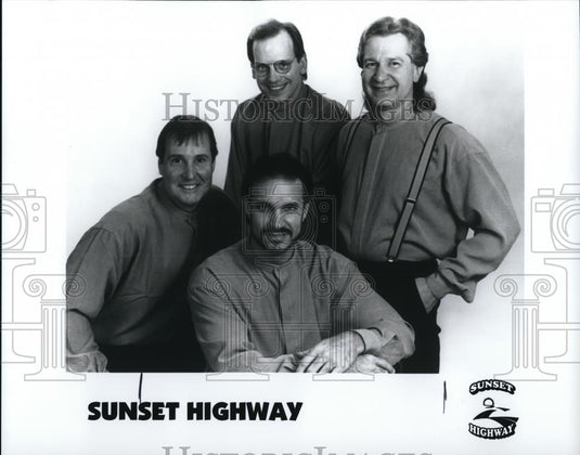 1999 Press Photo Musical group "Sunset Highway" - cvp28175 - Historic Images