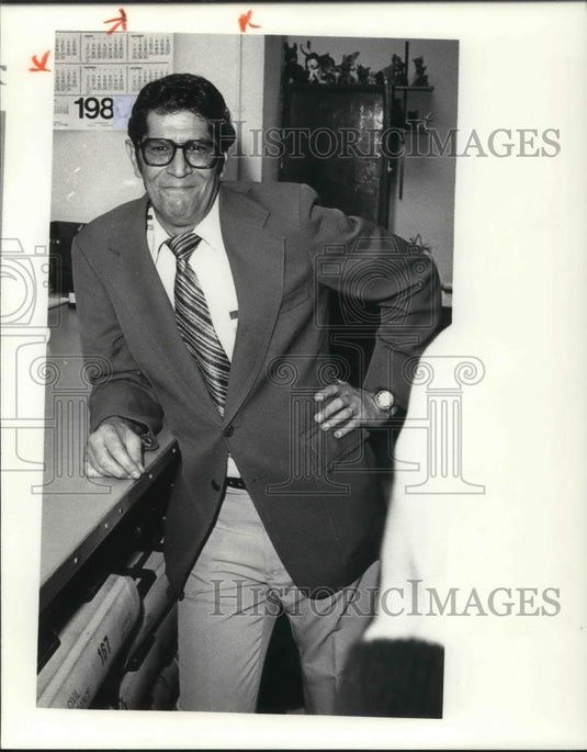 1981 Press Photo Elio Jacobozzi director - cvp20926 - Historic Images