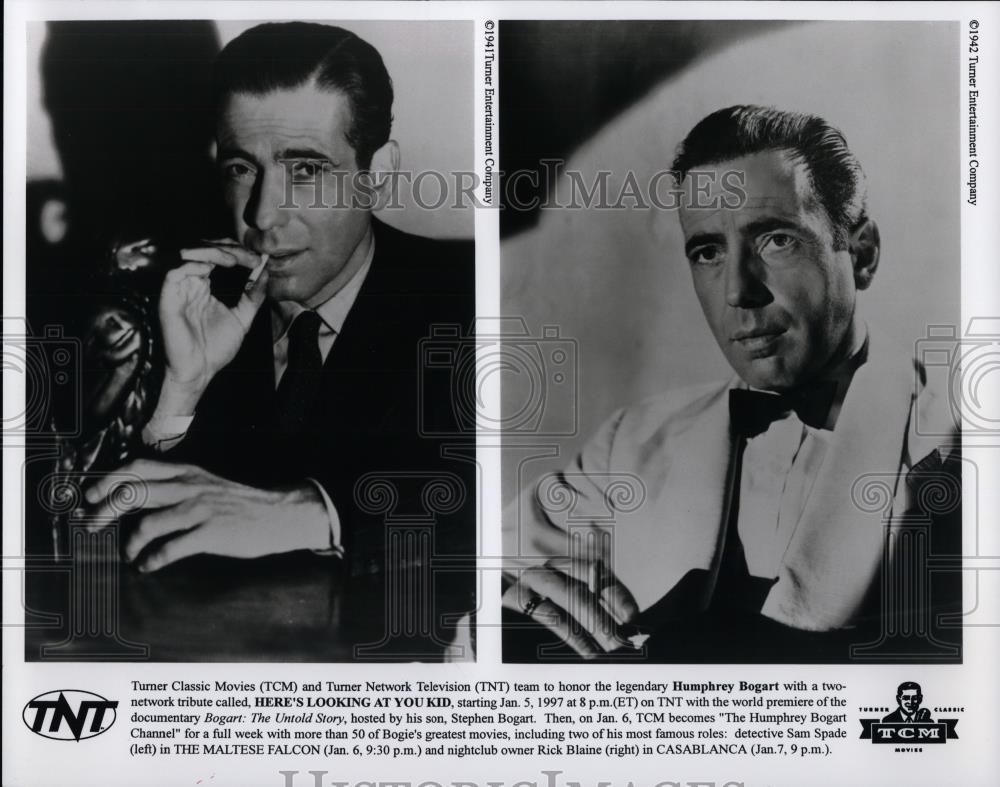 1997 Press Photo Humphrey Bogart Heres Looking At You Kid - cvp26888 - Historic Images