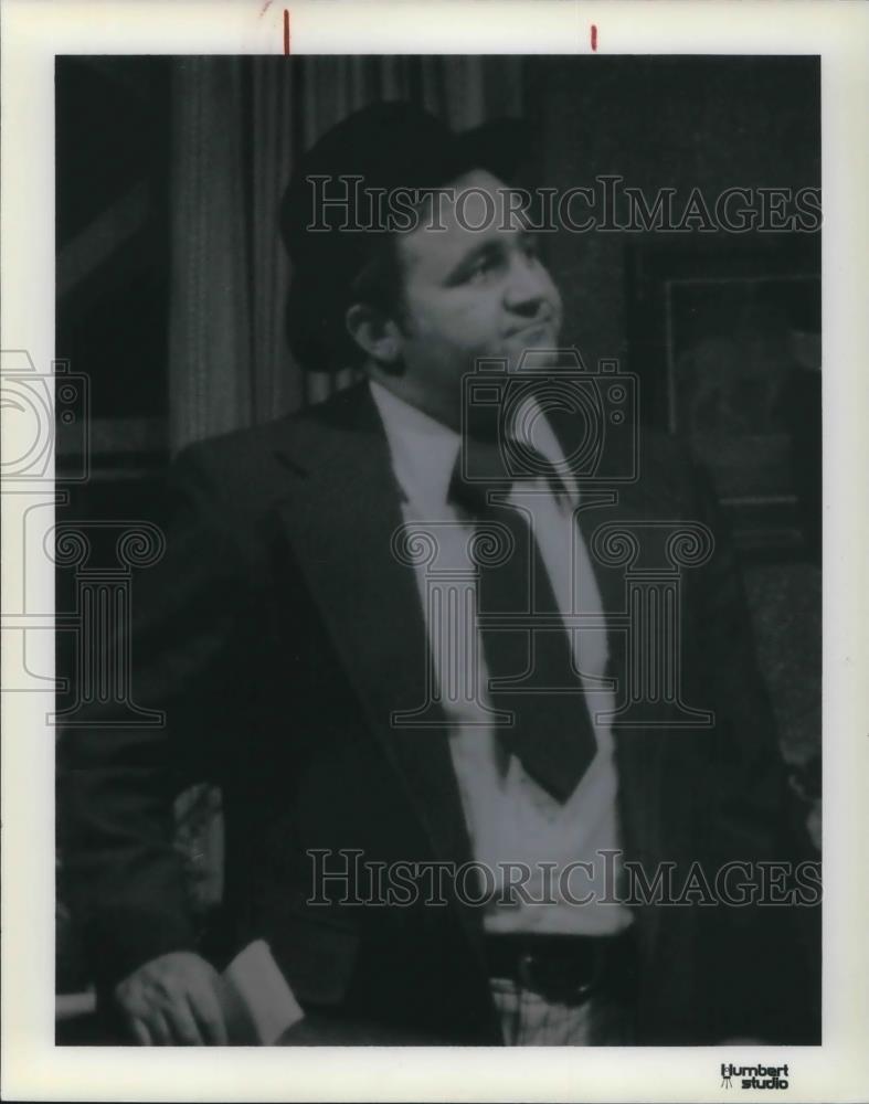 1979 Press Photo Earl Helden in Morning Velox - cvp22146 - Historic Images