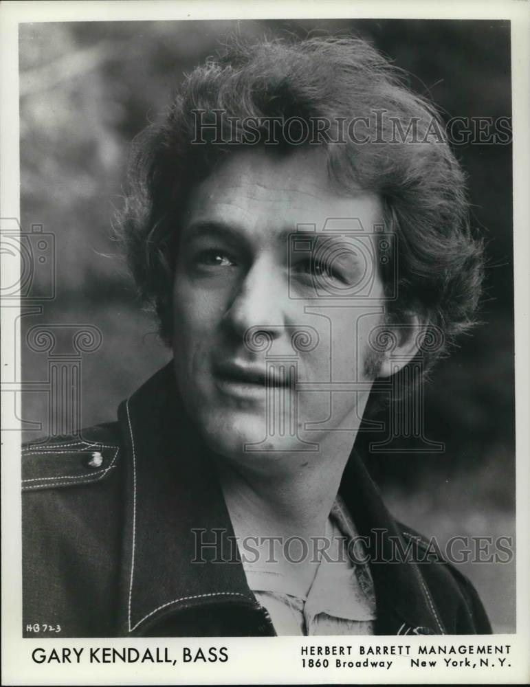 1977 Press Photo Gary Kendall Bass - cvp25792 - Historic Images
