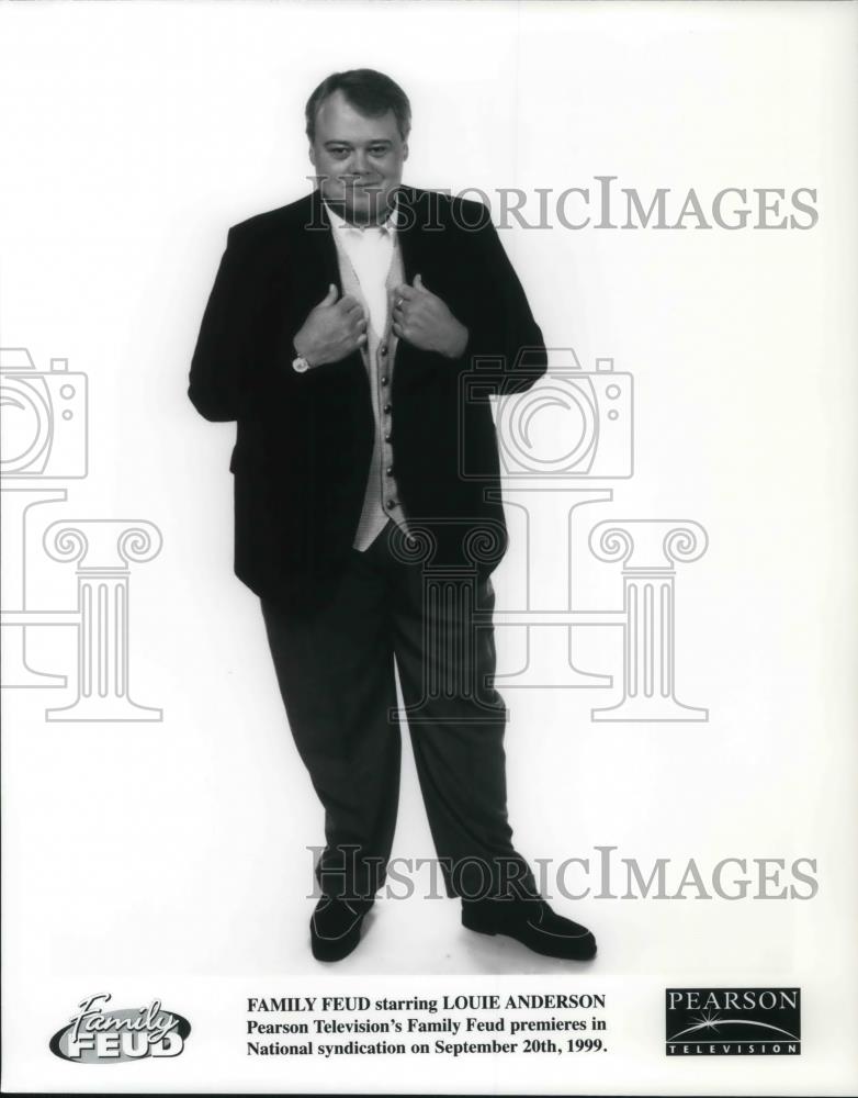 1999 Press Photo Louie Anderson on Family Feud - cvp22462 - Historic Images