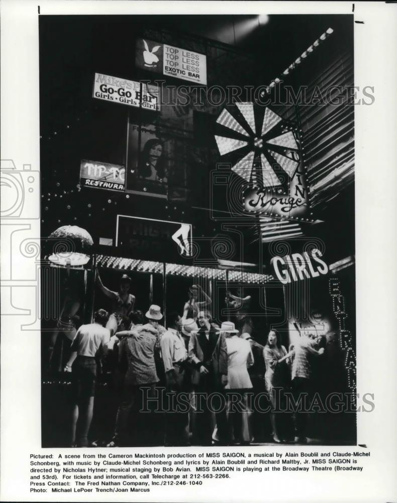 Press Photo A scene from Miss Saigon - cvp25650 - Historic Images