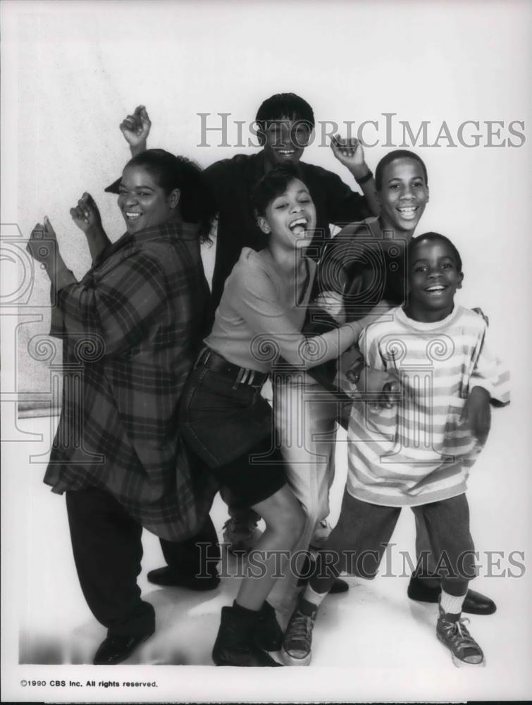 1990 Press Photo Nell Carter, Dante Beze, Marlon Taylor in You Take Kids - 714 - Historic Images