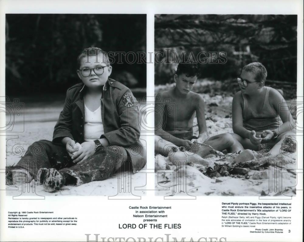 1983 Press Photo Danuel Pipoly in Lord of the Flies - cvp20245 - Historic Images