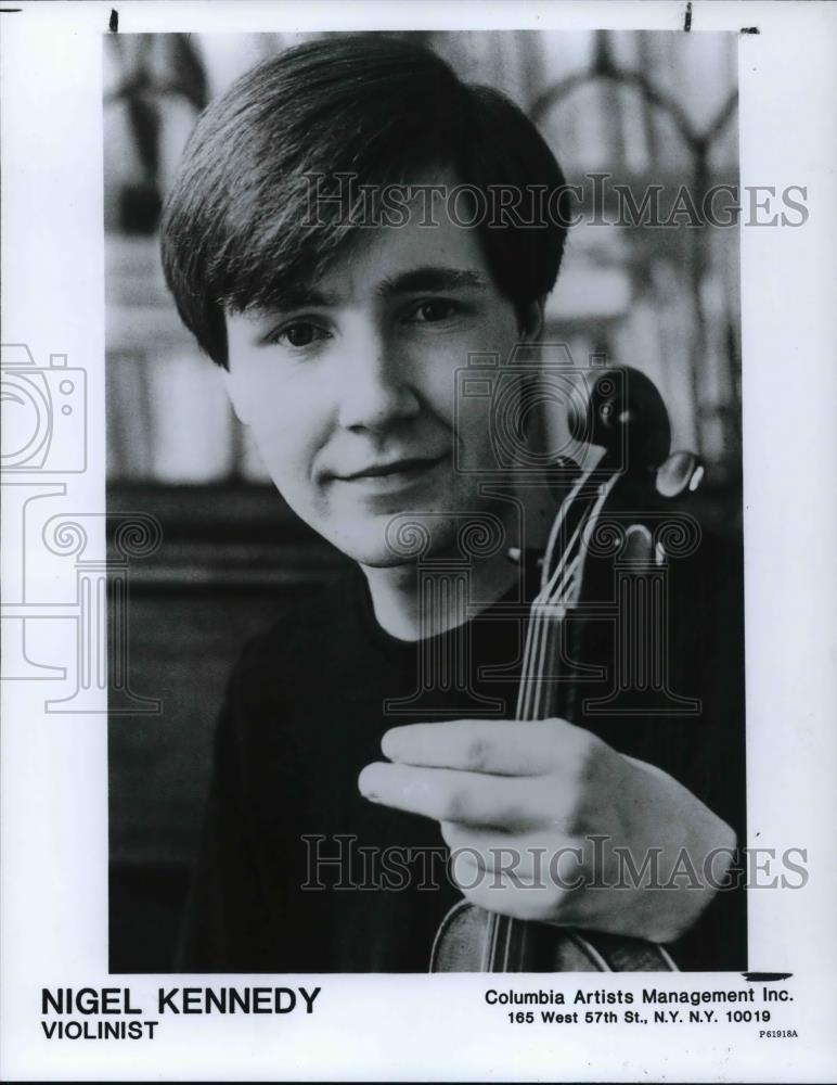 1988 Press Photo Nigel Kennedy Violinist - cvp25805 - Historic Images