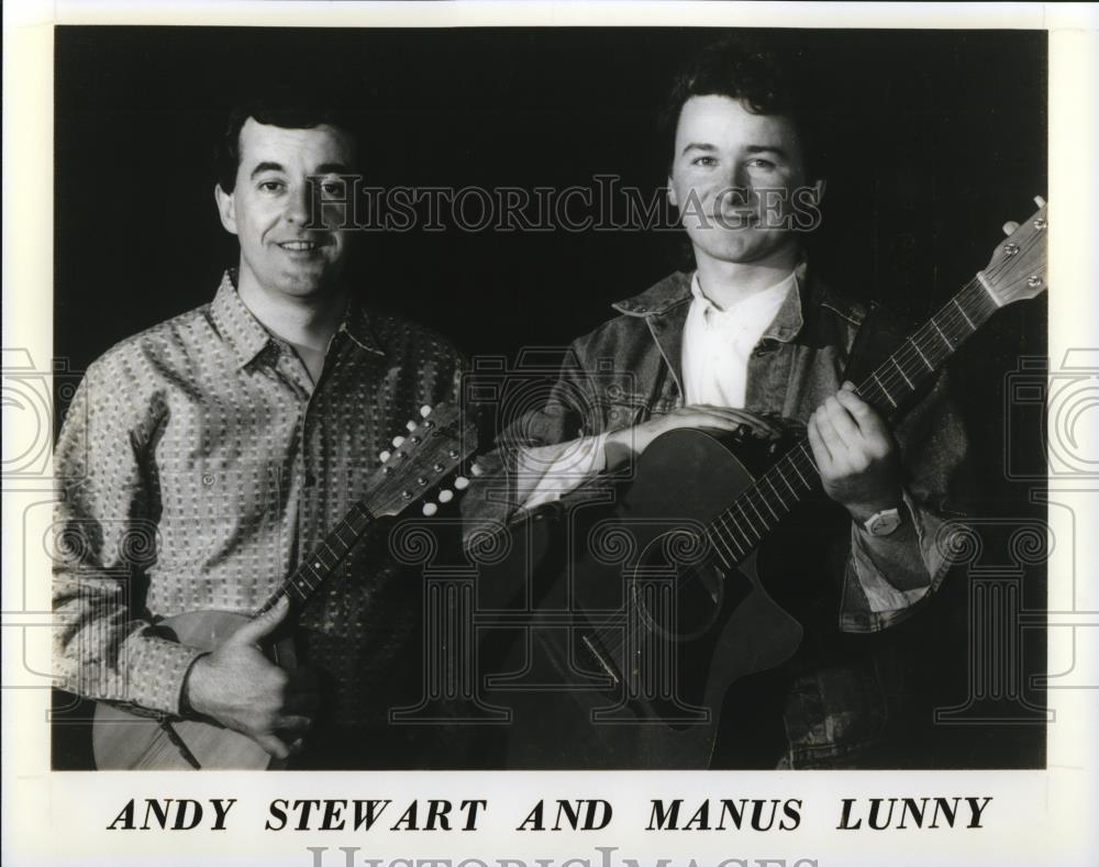 1992 Press Photo Andy Stewart and Manus Lunny - cvp28131 - Historic Images