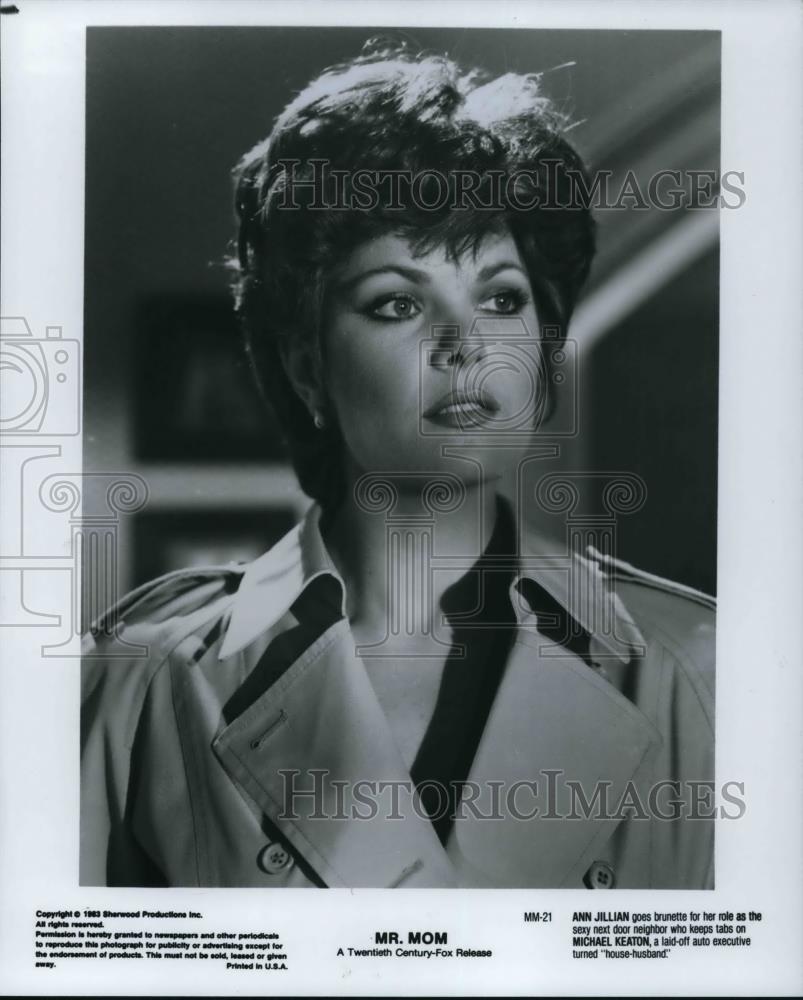 1983 Press Photo Ann Jillian in "Mr. Mom" - cvp25775 - Historic Images
