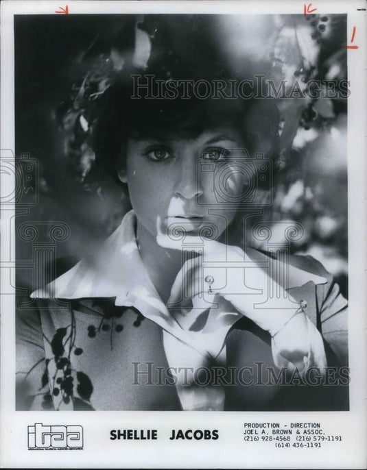 1980 Press Photo Shellie Jacobs Nightclub Entertainer - cvp20963 - Historic Images