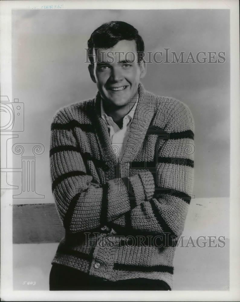 1961 Press Photo James Hutton New Movie Star - Historic Images
