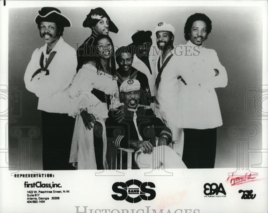 1980 Press Photo S.O.S.Band - cvp27641 - Historic Images
