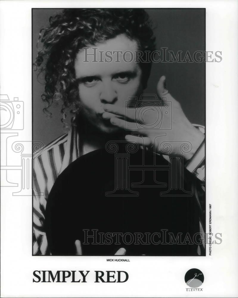 1987 Press Photo Simply Red - cvp23423 - Historic Images