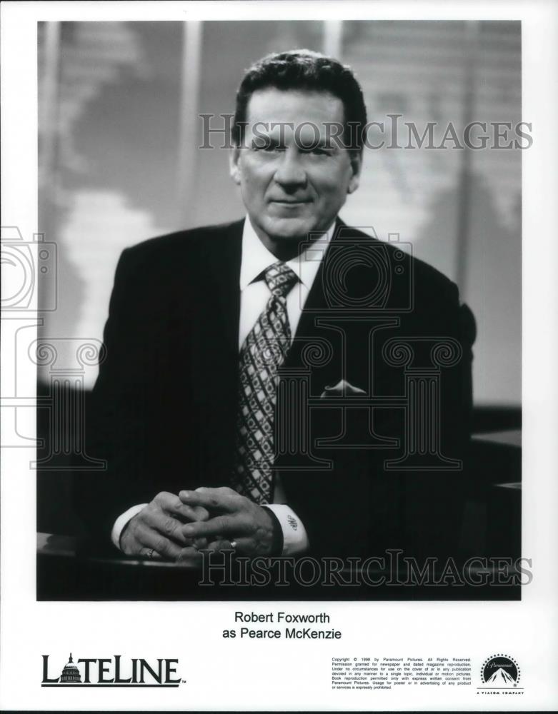 1995 Press Photo Robert Foxworth in Lateline - cvp20547 - Historic Images