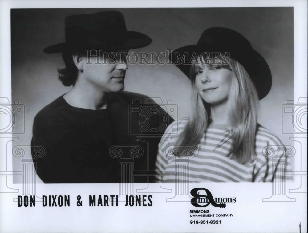 1991 Press Photo Marti Jones and Don Dixon in the picture - cvp25127 - Historic Images