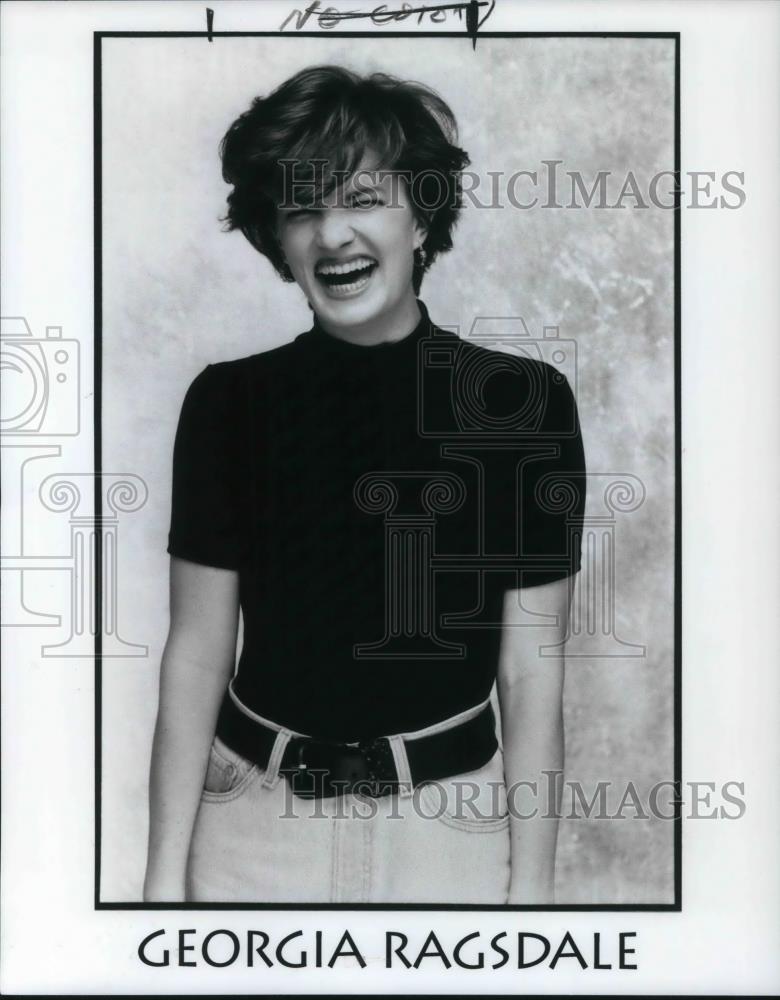 1996 Press Photo Georgia Ragsdale American Actress Writer and Producer - Historic Images