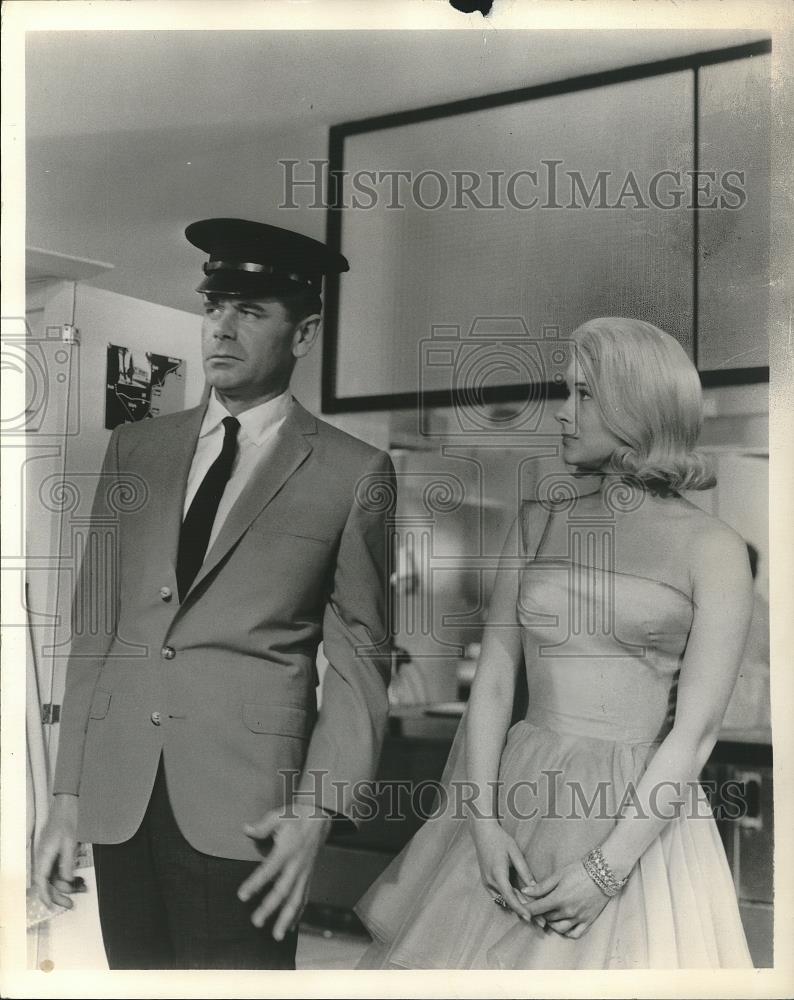 1962 Press Photo Glenn Ford &amp; Hope Lange in The Grand Duke &amp; Mr Primm - Historic Images