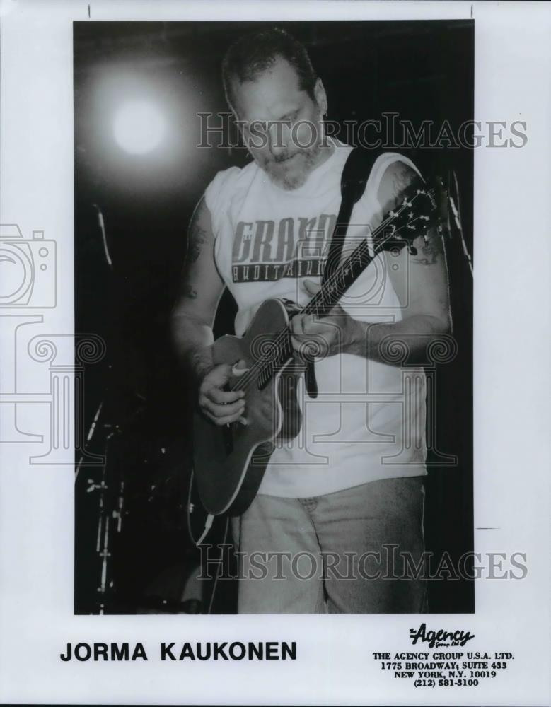 1995 Press Photo Jorma Kaukonen - cvp25876 - Historic Images