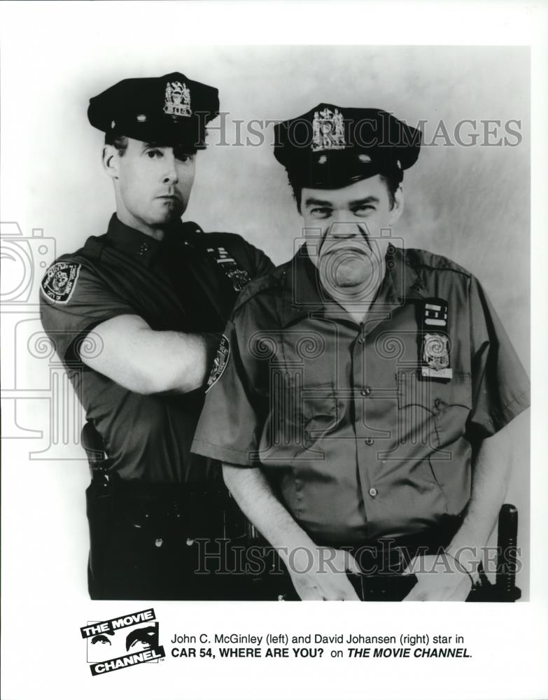 1995 Press Photo Car 54 Where Are You John McGuinley David Johansen - cvp28311 - Historic Images