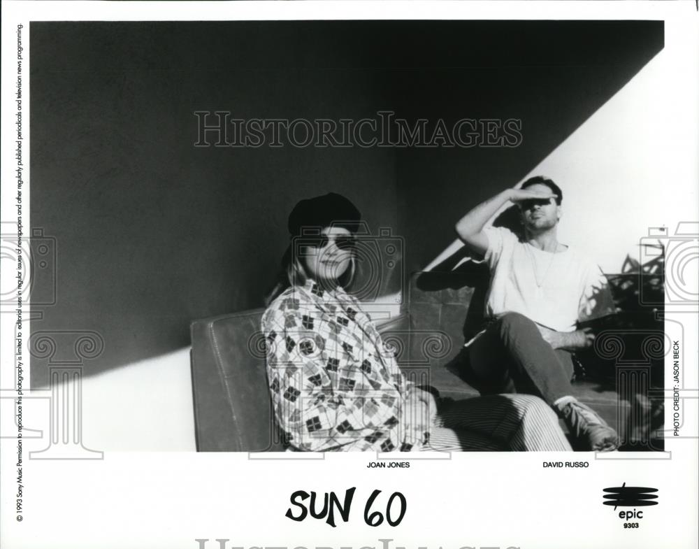 1993 Press Photo &quot;Sun 60&quot; Joan Jones and David Russo - 802 - cvp28185 - Historic Images