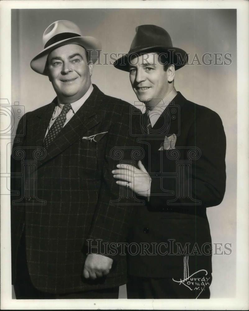 1942 Press Photo Billy House and Eldie Garn in the picture - cvp21741 - Historic Images