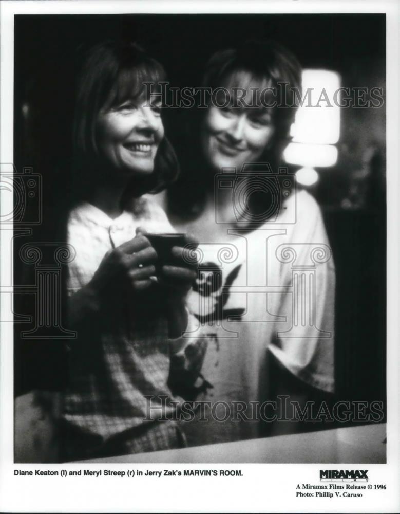 1996 Press Photo Diane Keaton and Meryl Streep in Marvin's Room - cvp22759 - Historic Images