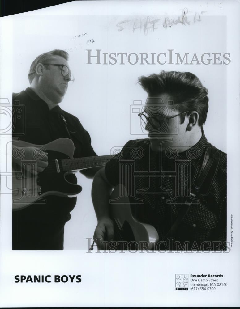 1991 Press Photo Musical group &quot;Spanic Boys&quot; - cvp27853 - Historic Images