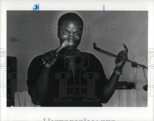 1985 Press Photo A.J Jamal - cvp23244 - Historic Images