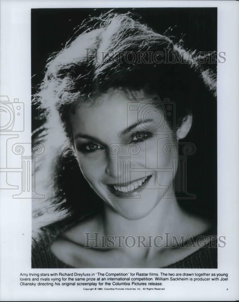1980 Press Photo Amy Irving in The Competition - cvp23433 - Historic Images
