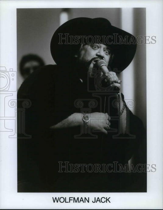 Press Photo Wolfman Jack - cvp21991 - Historic Images