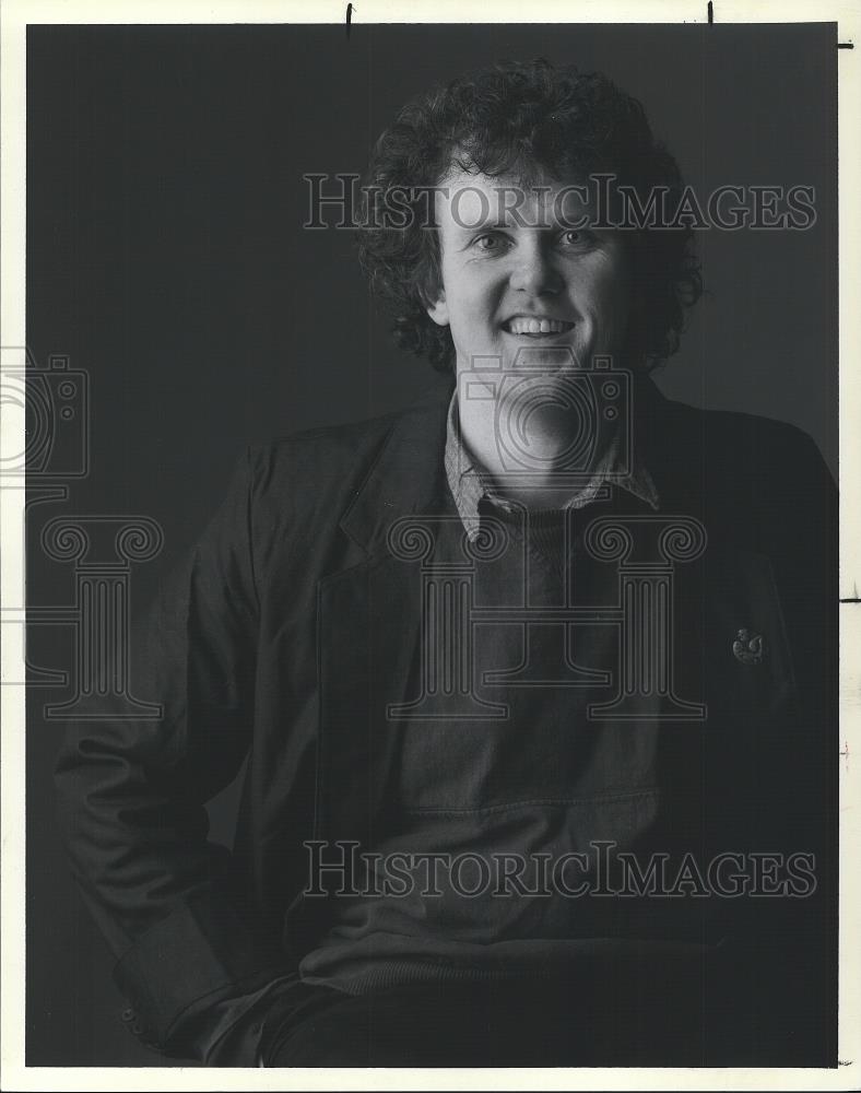 1989 Press Photo Dermot Somerville Folk SInger - cvp26782 - Historic Images