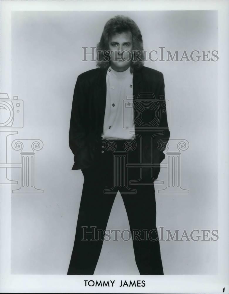 1990 Press Photo Tommy James Pop Rock Singer Songwriter The Shondells - Historic Images