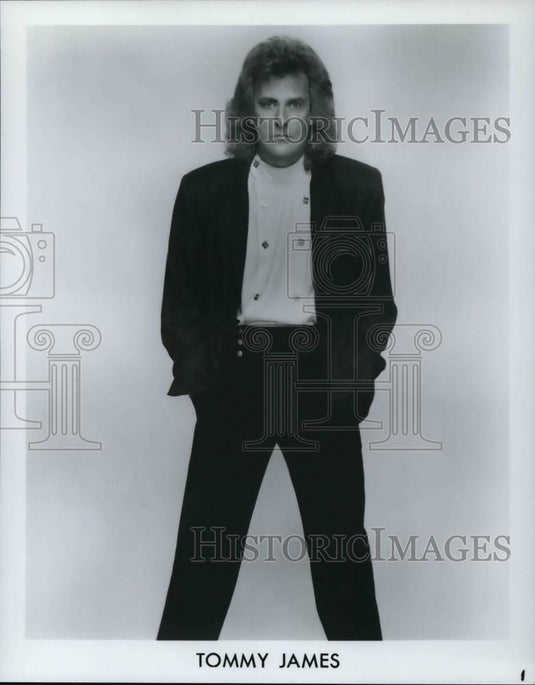 1990 Press Photo Tommy James Pop Rock Singer Songwriter The Shondells - Historic Images
