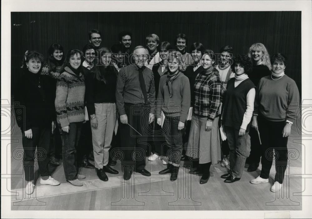 1986 Press Photo The Tappan Singers - cvp28091 - Historic Images